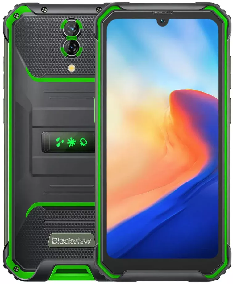 Смартфон Blackview BV7200 6/128 ГБ Global, Dual nano SIM, зелeный